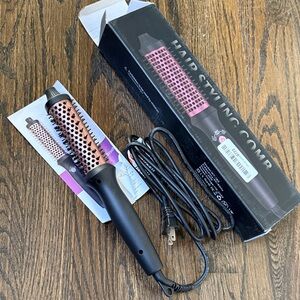 Black and Pink Hair Styling Comb